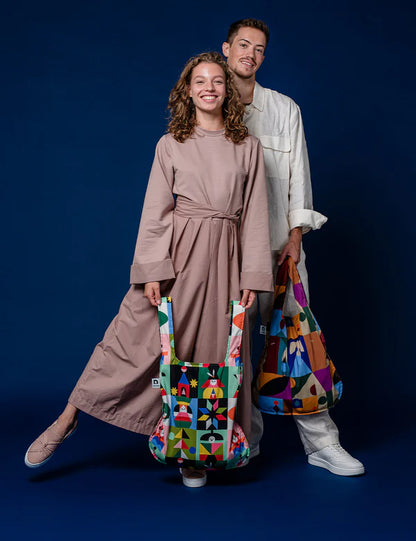 Rugzak en schoudertas in één - playground | Notabag