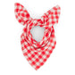 Scarf - Check Red | Rose in April - de inKijk