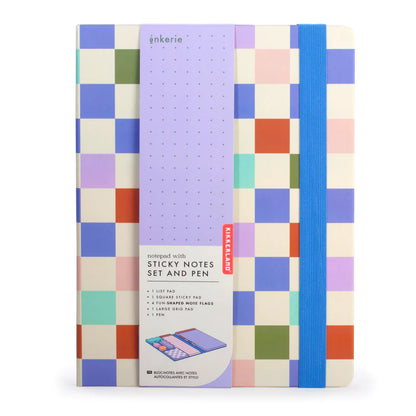 Sticky notes set and pen | Kikkerland - de inKijk