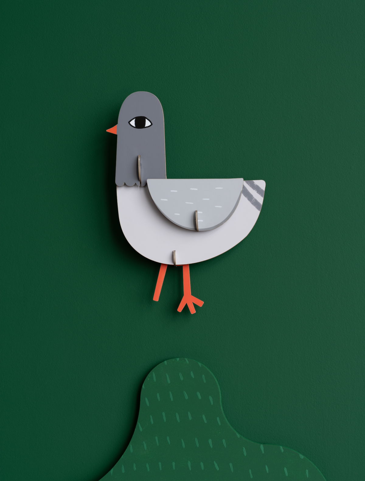 Paddy Pigeon - muurdecoratie | Studio Roof