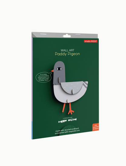 Paddy Pigeon - muurdecoratie | Studio Roof