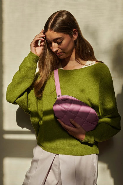 Cilou Puffy Belt Bag - pale pansy | Tinne + Mia - de inKijk