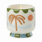 Ceramic candle palm tree 8 oz - lush palms | Paddywax