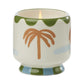 Ceramic candle palm tree 8 oz - lush palms | Paddywax - de inKijk