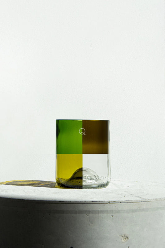 Short drink glazen - set van 4 | Q de bouteilles - de inKijk