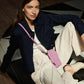 Luce Puffy Phone Pouch - Pale Pansy | Tinne + Mia