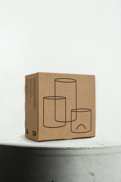 Short drink glazen - set van 4 | Q de bouteilles - de inKijk