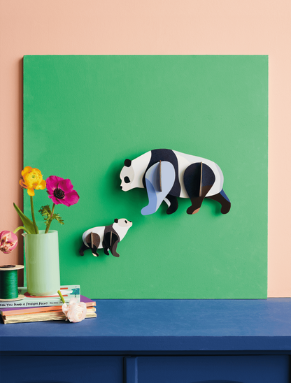 Panda Family - muurdecoratie | Studio Roof
