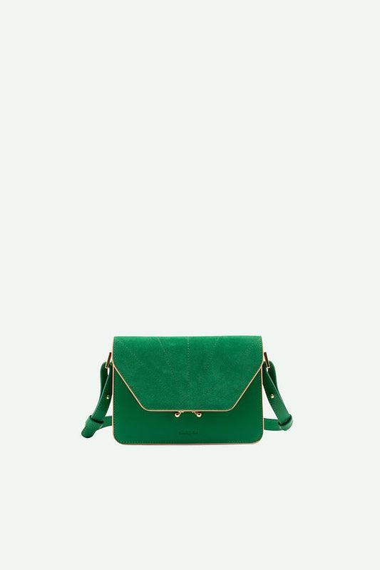 Shoulder bag - ton sur ton - paris green | Sticky Sis