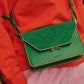 Shoulder bag - ton sur ton - paris green | Sticky Sis