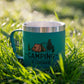 Mug beaver - peacock blue | Alaskan Maker - de inKijk