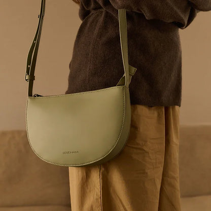 Farou half moon bag - peridot | Monk & Anna