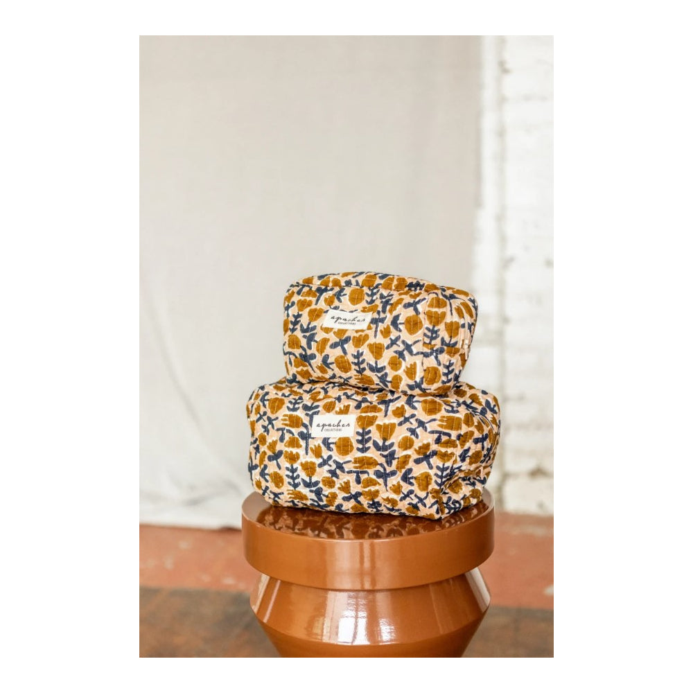 Small Trousse Gaya Tulipe - Macadamia | Apaches - de inKijk