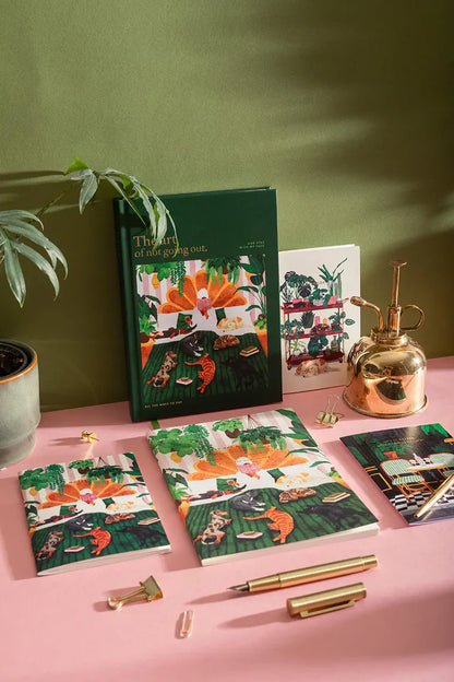 Life with Pets & Plants - Pocket Notebook A6 DUO | All the ways to say