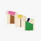 Gastendoekjes Set(3st.) - pink/royal blue/brown | SUITE702