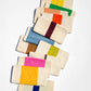 Gastendoekjes Set(3st.) - pink/royal blue/brown | SUITE702