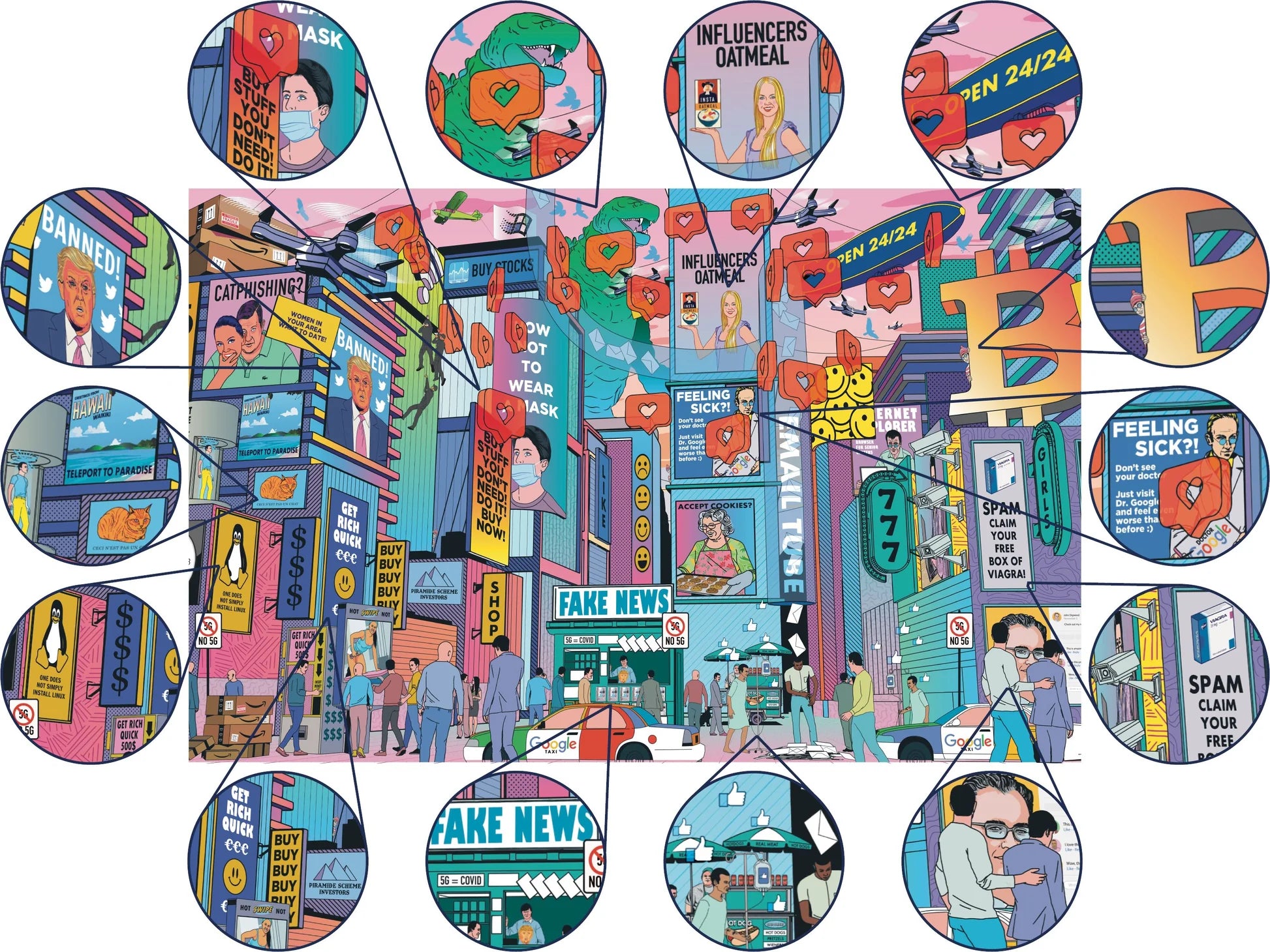 De Internet puzzel | Puzzle in a bag - de inKijk