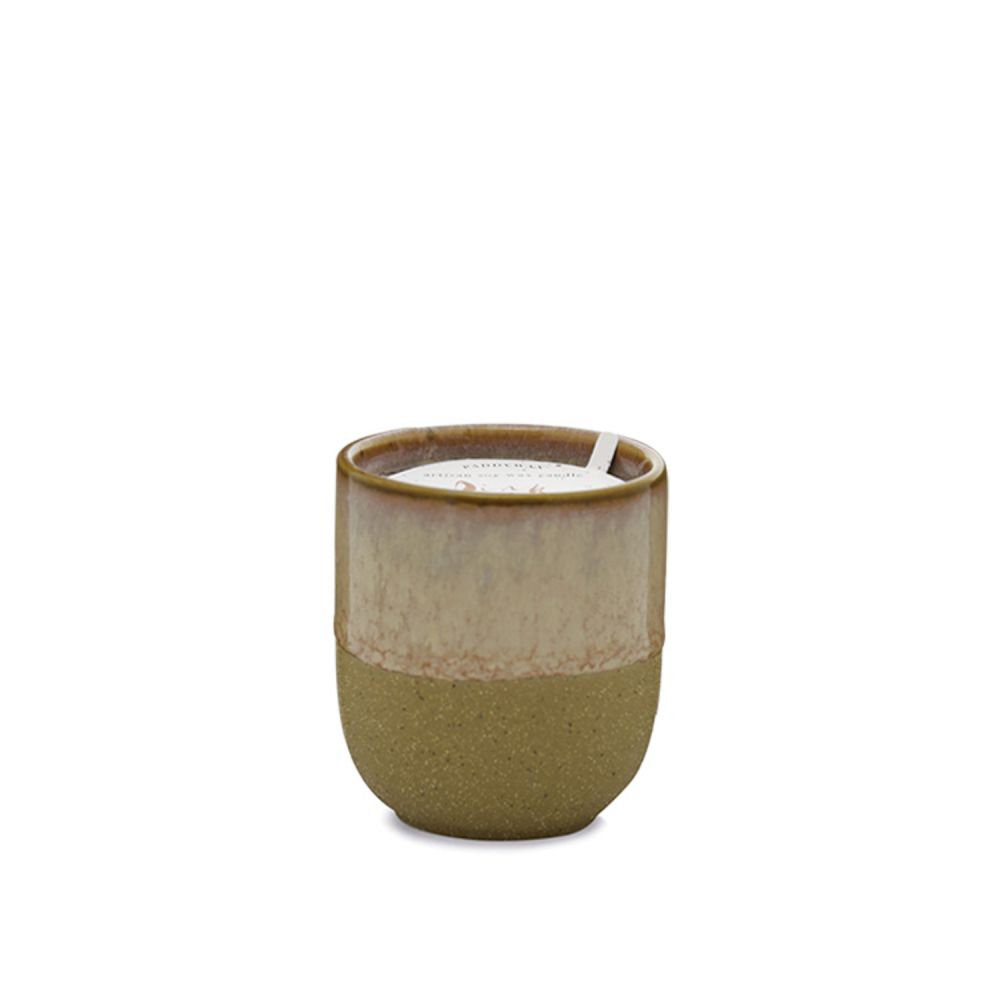Ceramic candle - pink : pink opal+persimmon | Paddywax - de inKijk