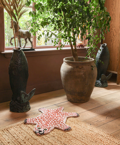 Pinky Leopard Rug - Small | Doing Goods