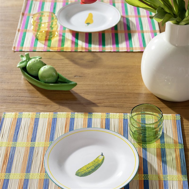 Plate vegetable large - set van 4 | &Klevering - de inKijk