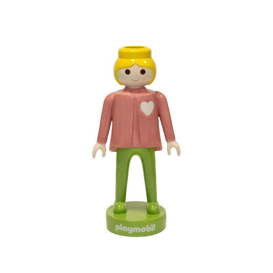 Ceramic Vase - Playmobil Women Pink - 35 cm | Blogodesign