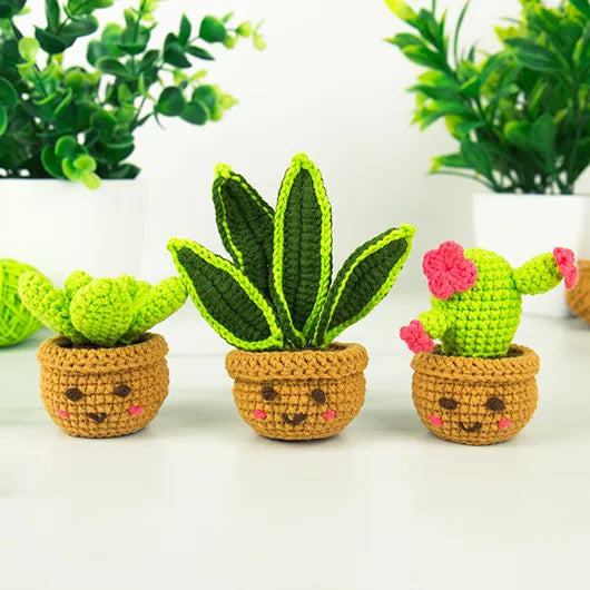 DIY Kit - Pocket Crochet Crafts - Plants | Gift Republic