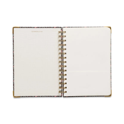 Undated Perpetual Planner - Burgundy Vintage Floral | Designworks Ink
