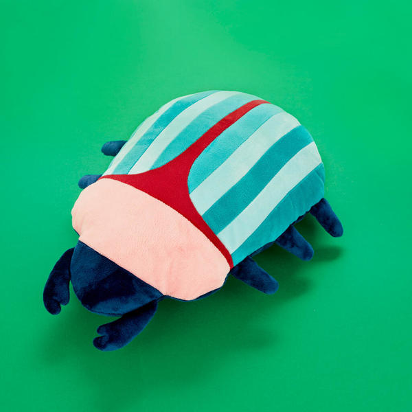 Cushion - The Beetles - pink | Balvi