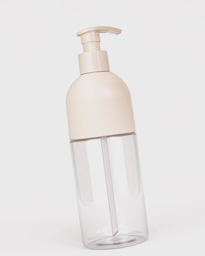 Refillable Pump Bottle - Crème | Wondr Care