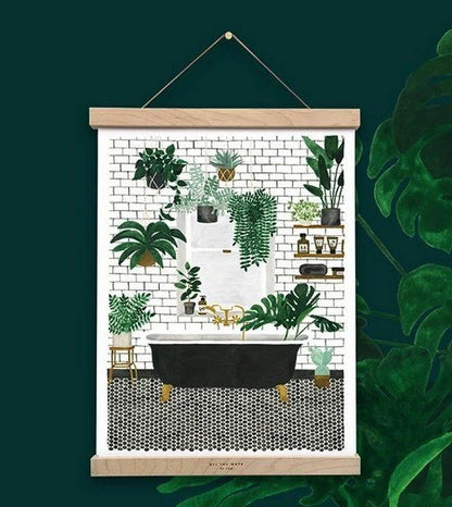 Bathroom Poster - Medium | All The Ways To Say