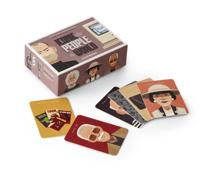 Memo game - iconic people | Printworks - de inKijk