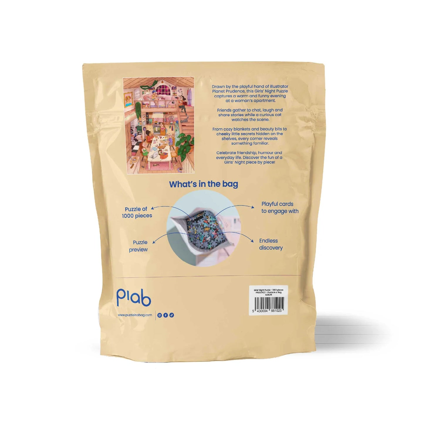 GIRLS'NIGHT puzzel | Puzzle in a bag