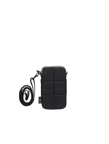 Luce Puffy Phone Pouch - Black | Tinne + Mia - de inKijk