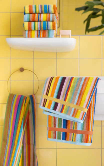 Bath towel - # 111 - ribbons M | Foekje Fleur