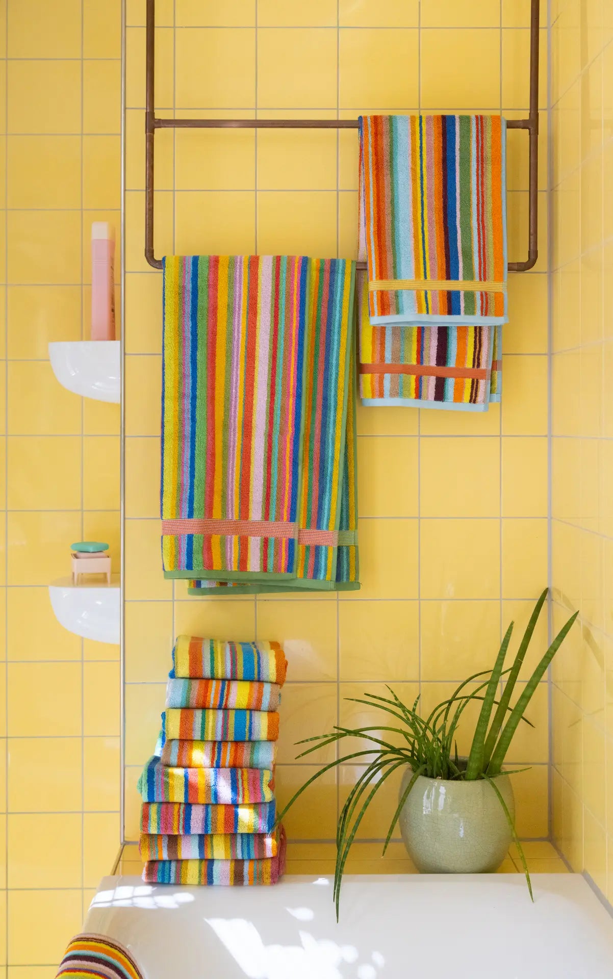 Bath mat - #113 - ribbons | Foekje Fleur
