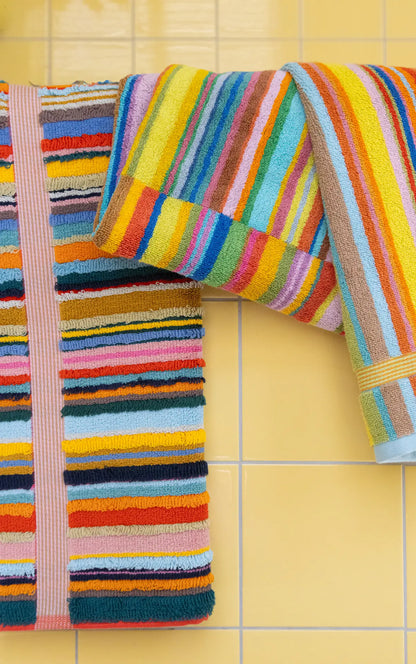Bath towel - # 111 - ribbons M | Foekje Fleur