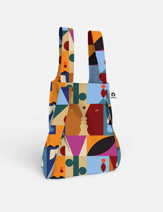 Rugzak en schoudertas in één - roots | Notabag