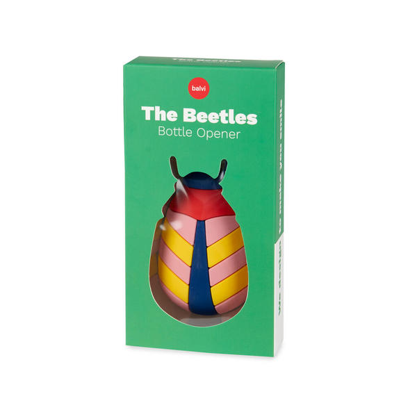 Bottle Opener - The Beetles - red | Balvi