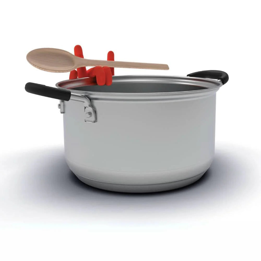 Rock hand spoon rest & pot lid holder | Winkee Design