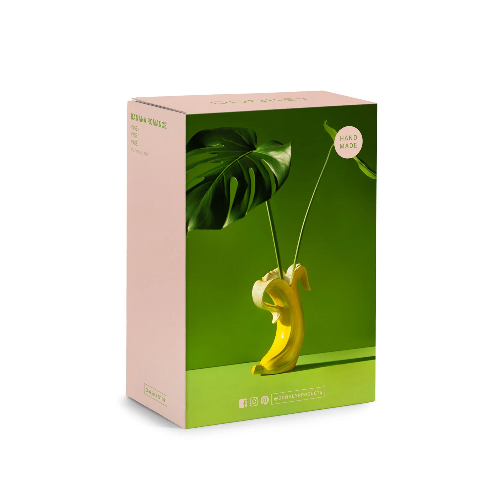 Vase medium - banana romance | Donkey Products - de inKijk
