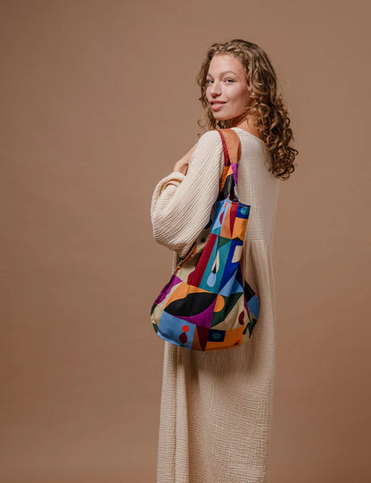 Rugzak en schoudertas in één - roots | Notabag