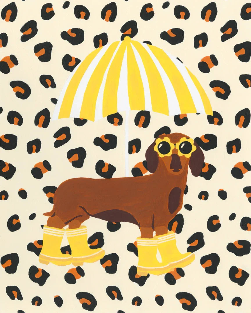 Paint by Numbers - Raining Teckel | Colorgang