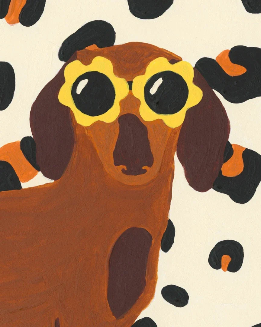 Paint by Numbers - Raining Teckel | Colorgang