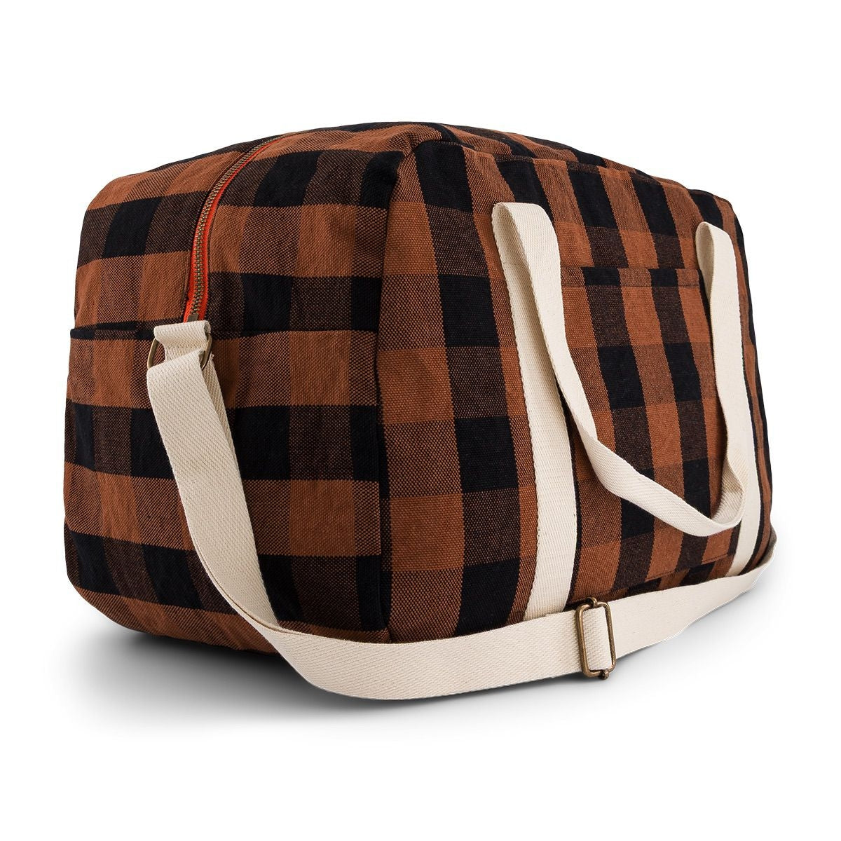 Bowling bag - Raphael - Big Vichy Ginger | Rose in April