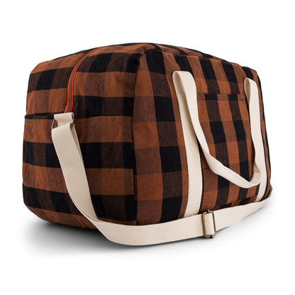 Bowling bag - Raphael - Big Vichy Ginger | Rose in April