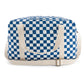 Bowling bag - Raphael - Checks Blue Navy | Rose in April - de inKijk