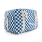 Bowling bag - Raphael - Checks Blue Navy | Rose in April - de inKijk