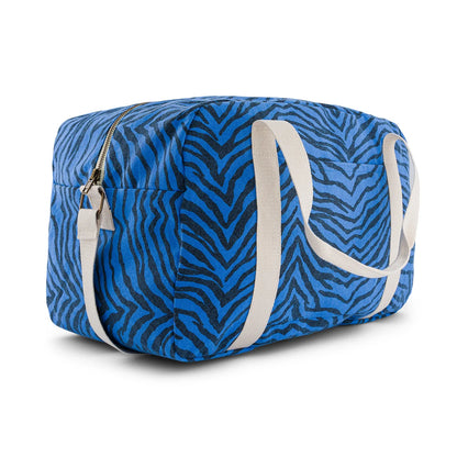 Bowling bag - Raphael - Zebra Greek Blue | Rose in April
