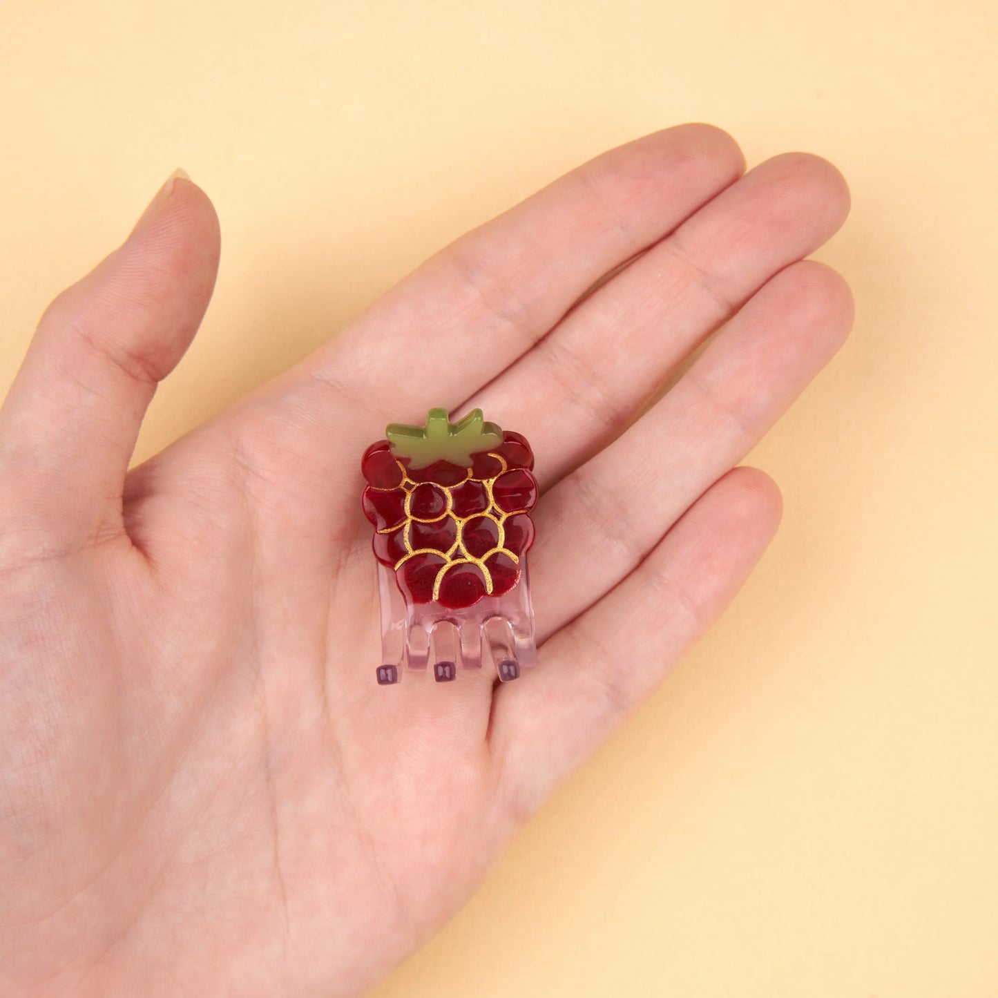 Raspberry - mini hair claw | Coucou Suzette