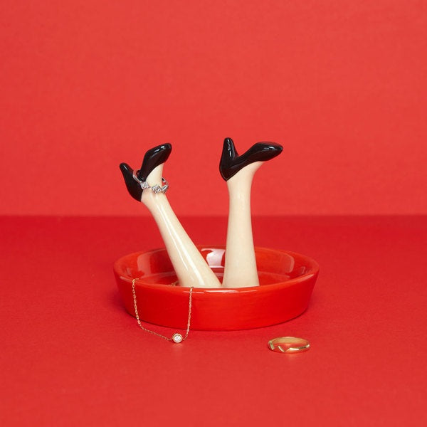 Ring holder - happy party legs | Balvi
